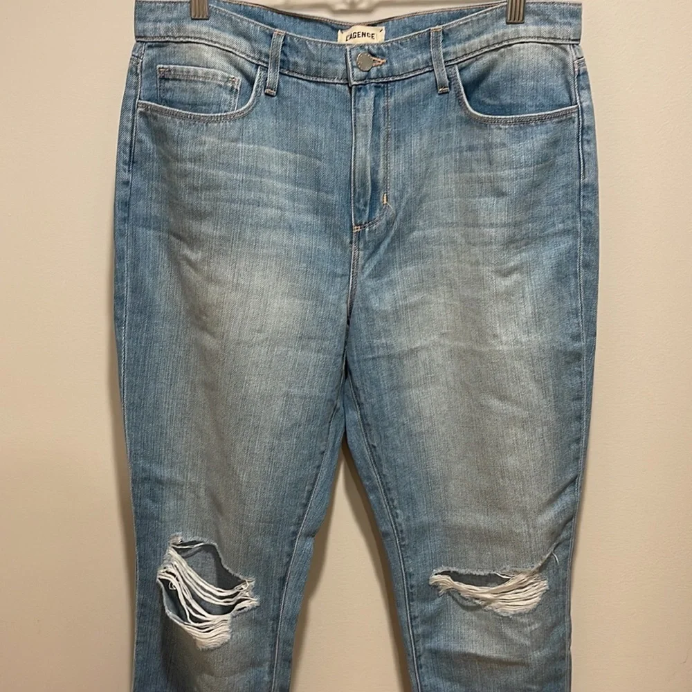 NWT L’agence Bridget High Rise Slouch Straight Mystic 28 - Picture 5 of 11